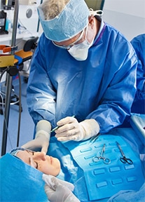 A surgical facelift is extremely complicated procedure.