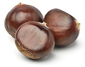 Horse chestnuts are known to strengthen the veins and also reduce inflammation.